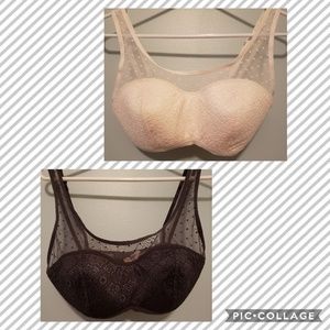 2 Bralettes Size L Bundle
